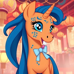 A full-body illustration of a solo earth pony mare in the My Little Pony art style