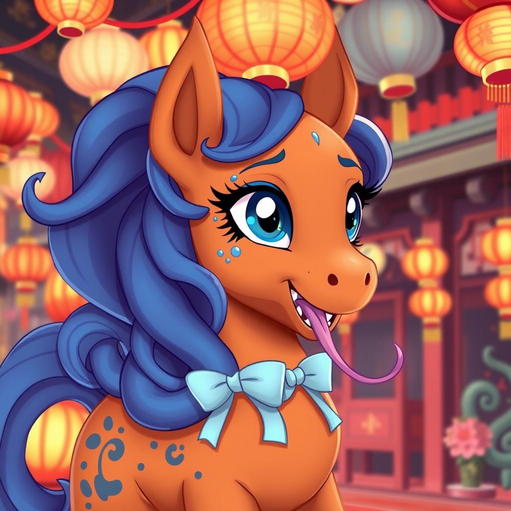 A full-body illustration of a solo earth pony mare in the My Little Pony art style
