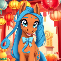 A full-body illustration of a solo earth pony mare in the My Little Pony art style