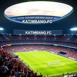 A football stadium named KATIMBANG