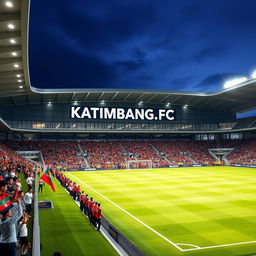 A football stadium named KATIMBANG