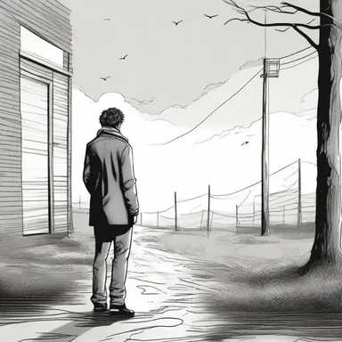 The author cleverly used metaphors to accentuate the protagonist's feelings of despair in the story.