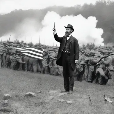The teacher accentuated the importance of the Battle of Gettysburg during the Civil War.