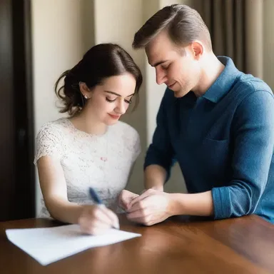 He accentuated his love for her by writing her a heartfelt love letter.