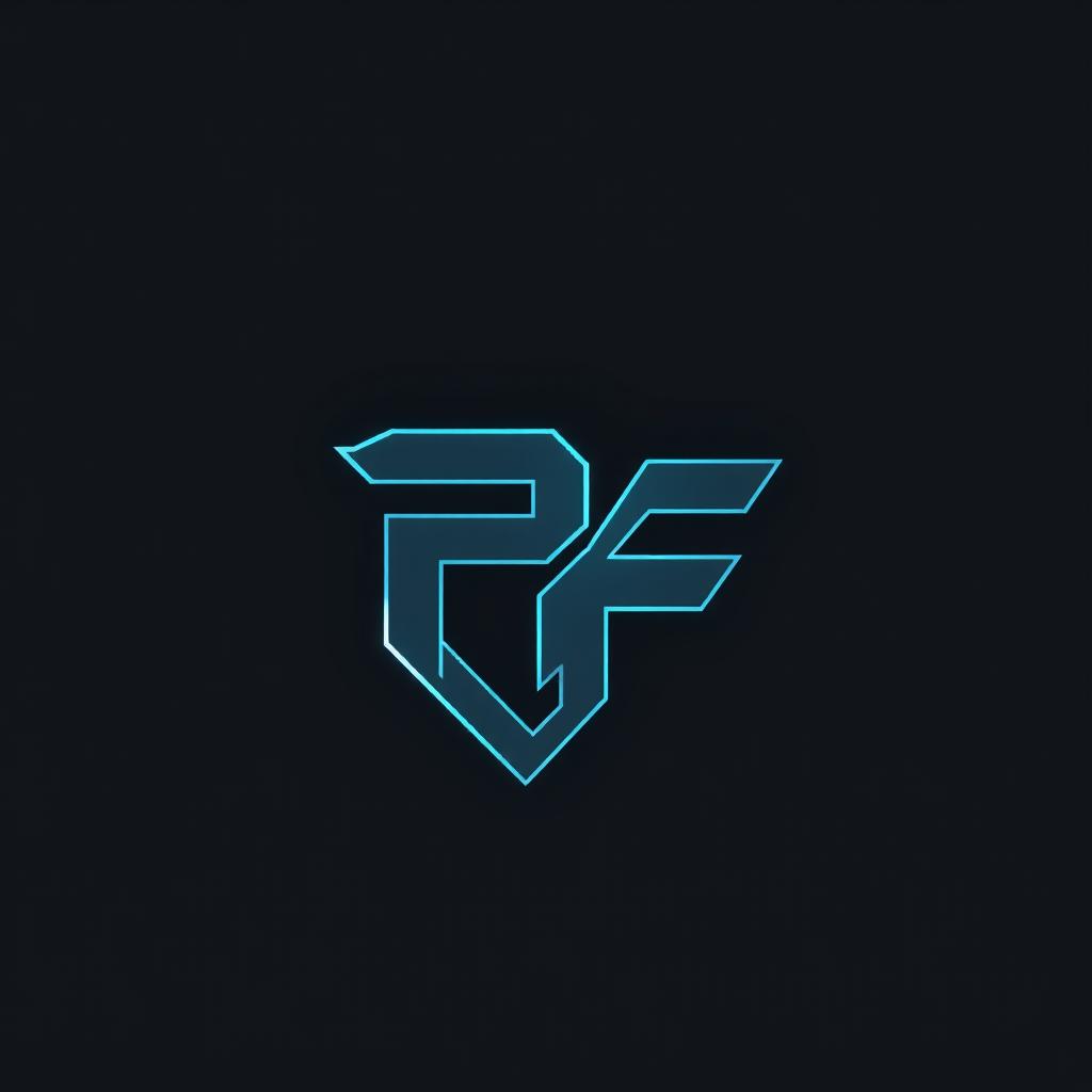 A modern logo featuring a stylized monogram of the letters "PF"
