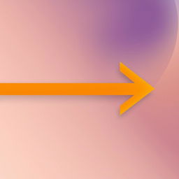 A visual depiction of a vector represented as an arrow with equal magnitude and direction, where the line of the arrow is unified, showcasing its strength