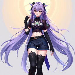 A female original character (OC) from Genshin Impact, depicting an explorer from Sumeru