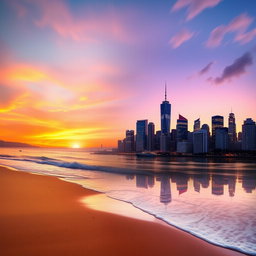 A fusion of two captivating images, highlighting their unique elements