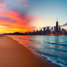 A fusion of two captivating images, highlighting their unique elements