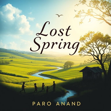 Lost Spring Book Cover Design - A Journey of Nostalgia and Hope