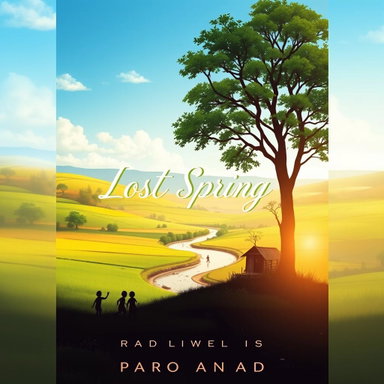 Lost Spring Book Cover Design - A Journey of Nostalgia and Hope