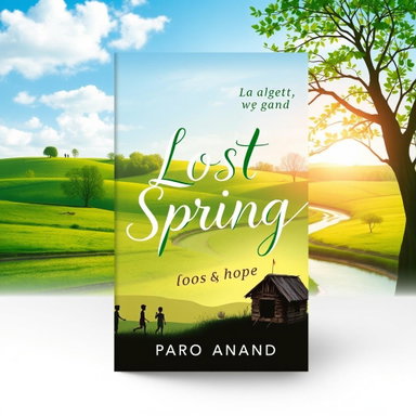 Lost Spring Book Cover Design - A Journey of Nostalgia and Hope