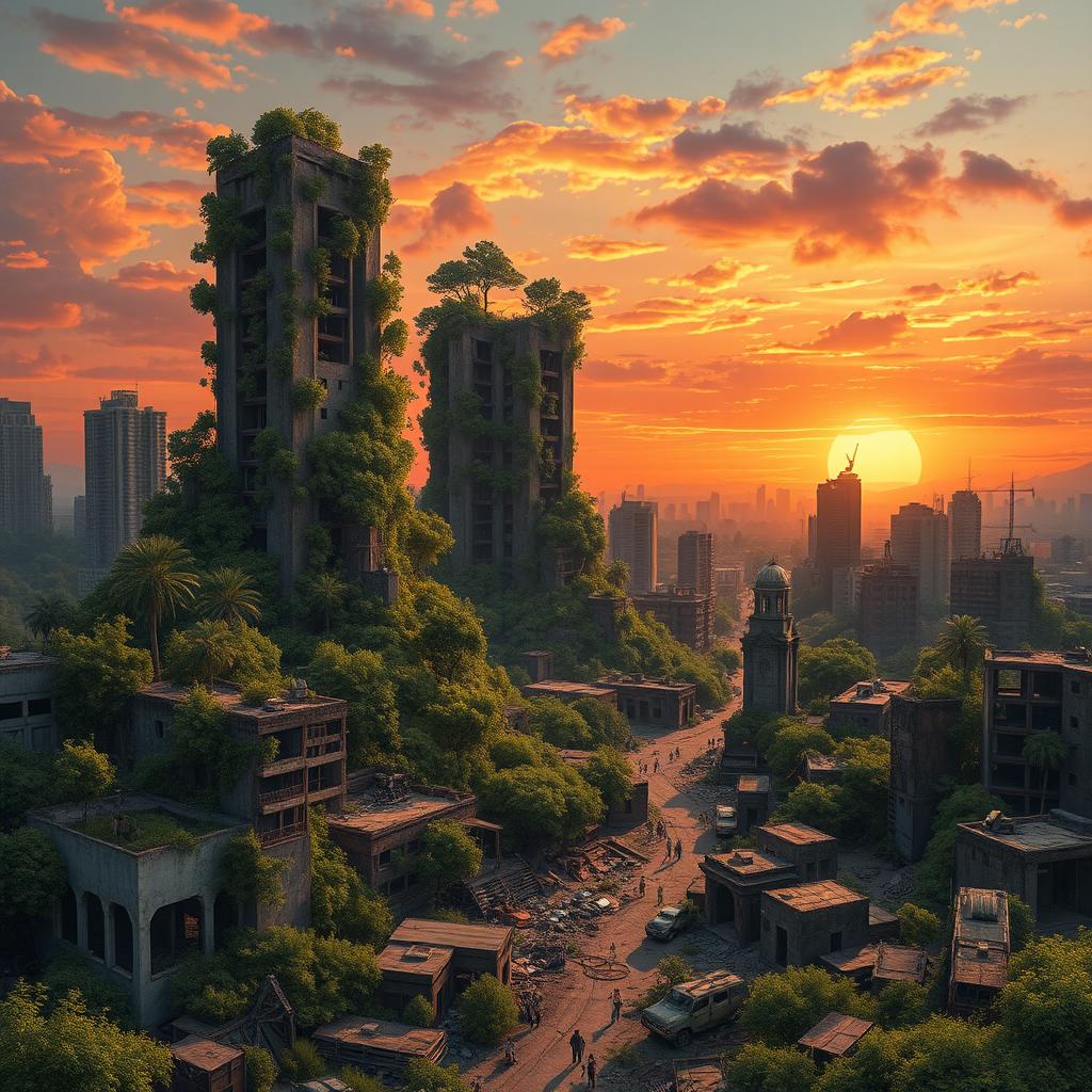 A post-apocalyptic Earth in the year 2064, where humanity has disappeared