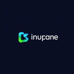 A modern, minimalist logo design featuring a geometric shape or symbol that conveys innovation and creativity