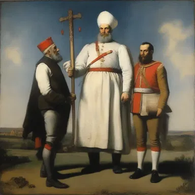 The painting portrays the acceptor as the central figure, symbolizing the weight of their obligation to honor the check and fulfill their duty.