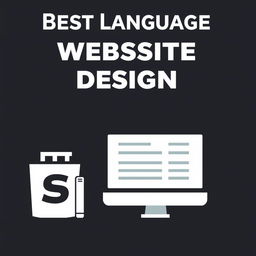 The best languages for website design include HTML for structure, CSS for styling, and JavaScript for interactivity
