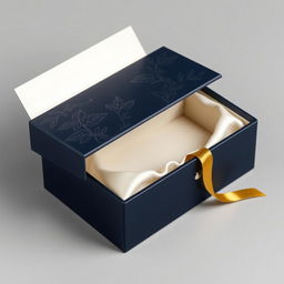 A strikingly attractive box design that conveys an impression of luxury while being cost-effective