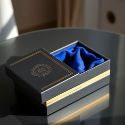 A beautifully designed box that conveys a sense of luxury while being inexpensive