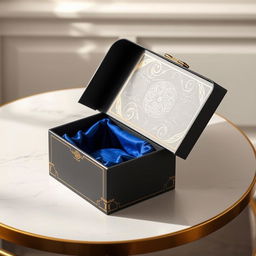 A beautifully designed box that conveys a sense of luxury while being inexpensive