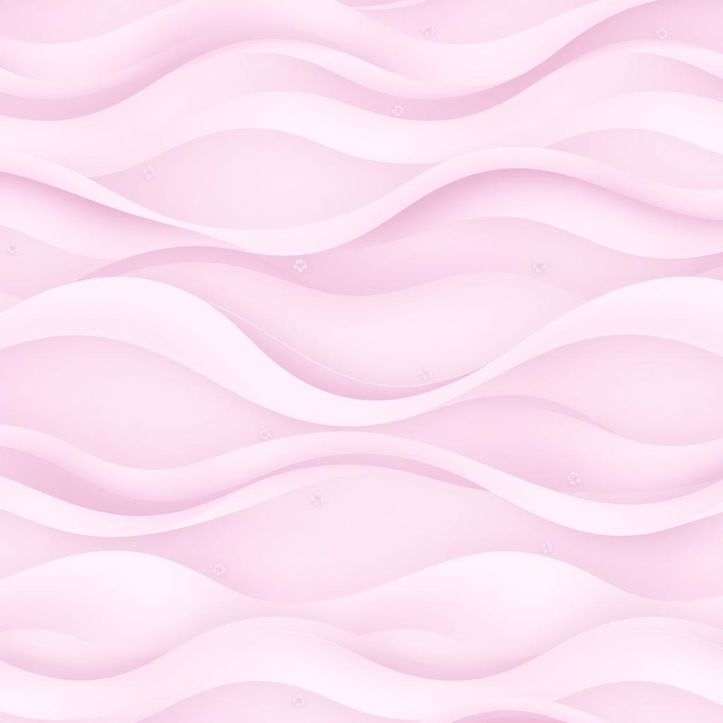 A seamless wallpaper featuring a soft pastel gradient of light pink and lavender hues, organized in an elegant, fluid wave pattern that creates a calming and serene atmosphere