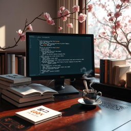 A beautifully designed layout showcasing Korean characters in LaTeX