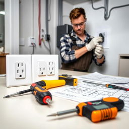 A simple approach to the installation and verification of electrical outlets, switches, and showers