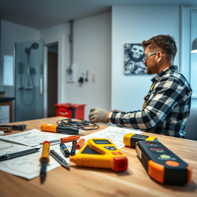 A simple approach to the installation and verification of electrical outlets, switches, and showers
