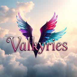 An enchanting image featuring the title 'Valkyries' rendered in a beautifully styled font
