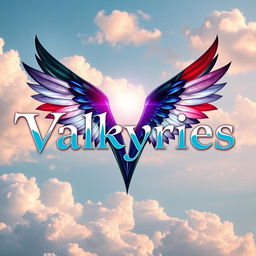 An enchanting image featuring the title 'Valkyries' rendered in a beautifully styled font