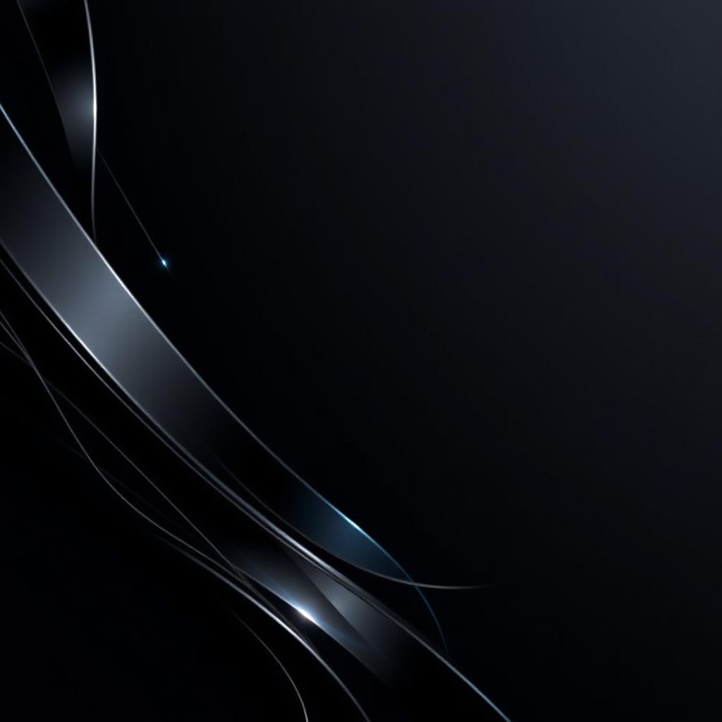 A sleek and modern black-themed background design suitable for a remix cover