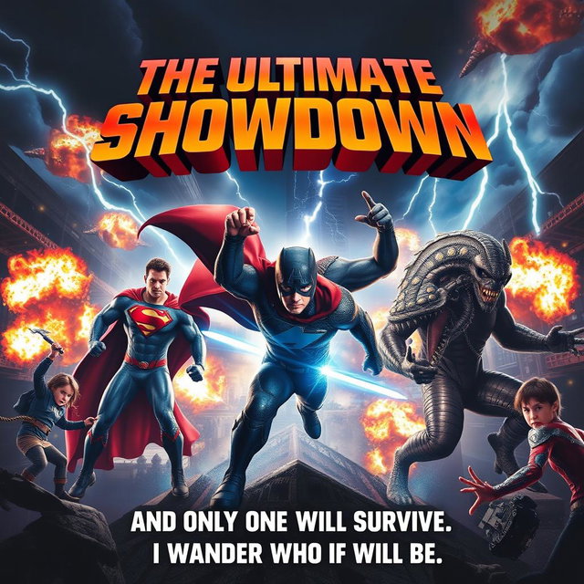 Epic Showdown: Marvel vs. DC Superheroes