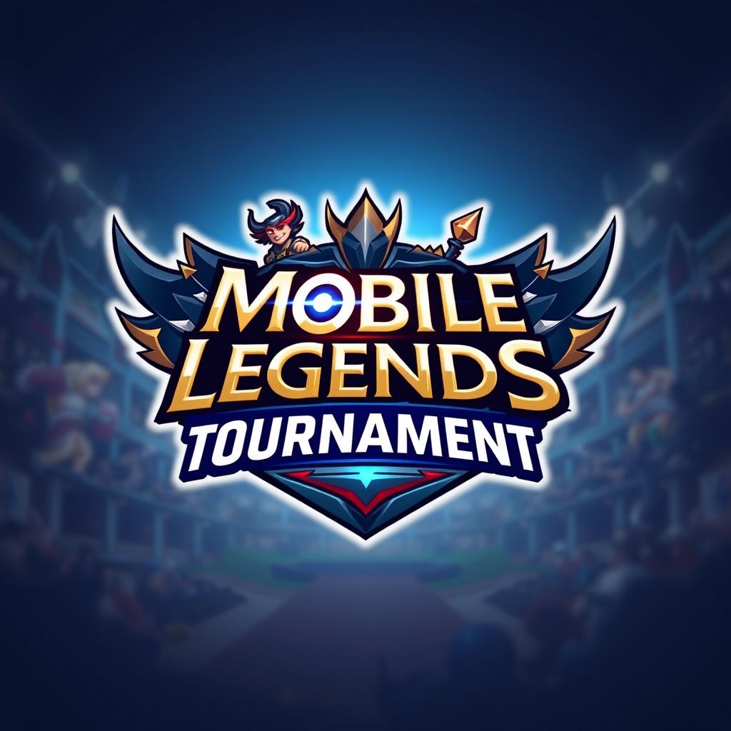 Design an eye-catching logo for a Mobile Legends tournament