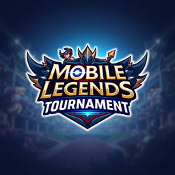 Design an eye-catching logo for a Mobile Legends tournament