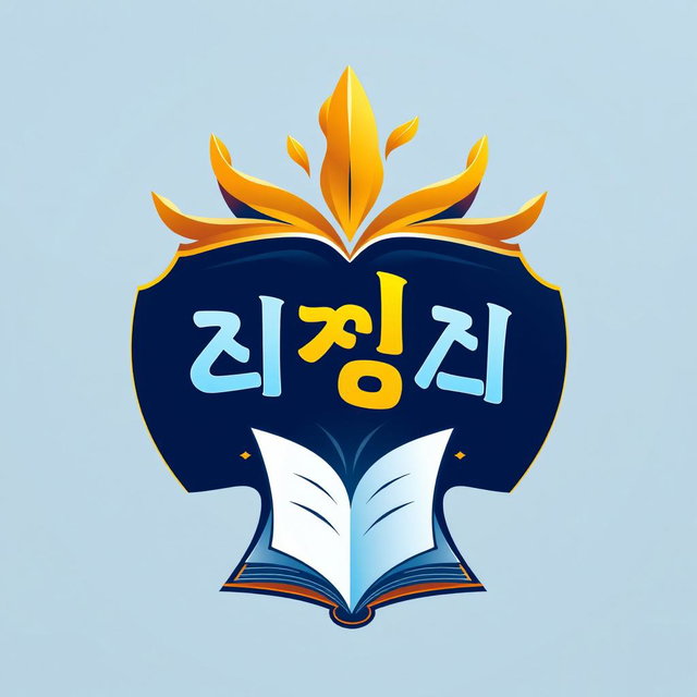 A creative and modern logo design for a book named "باز", featuring stylized and bold typography