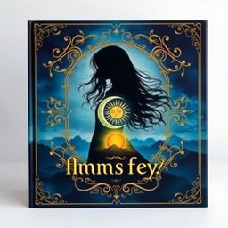 A fantasy book cover featuring a mystical design