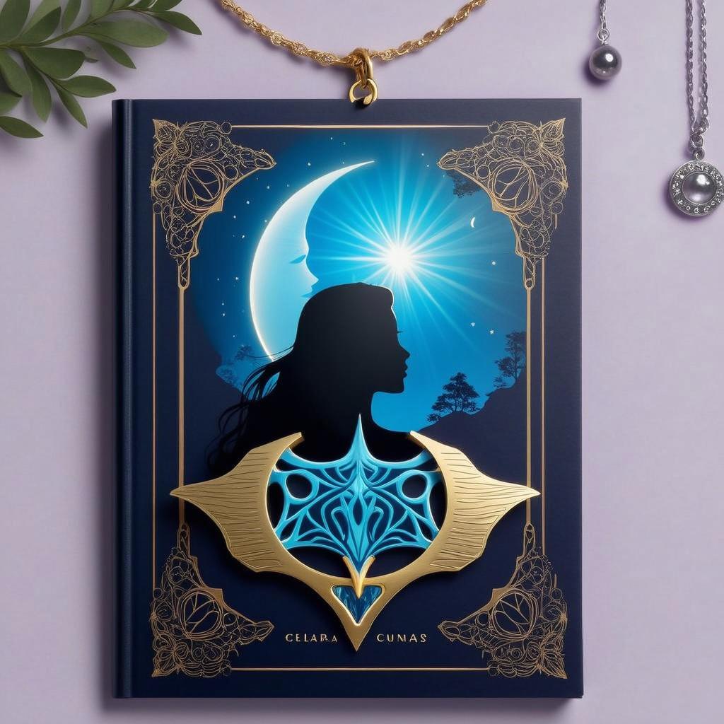 A fantasy book cover featuring a mystical design
