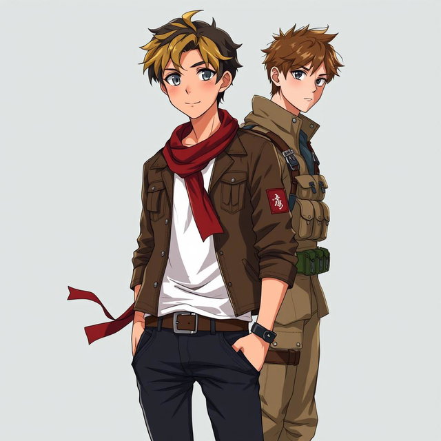 Tetsuya Kuroda, a character depicted as an explorer and strategist in anime style