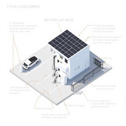 A detailed design layout for an urban EV charging station with limited space