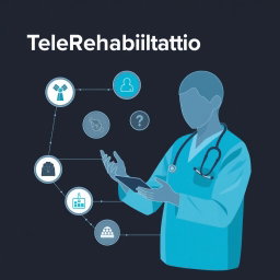Telerehabilitation is a modern healthcare approach that enhances physical therapy and rehabilitation services through digital platforms