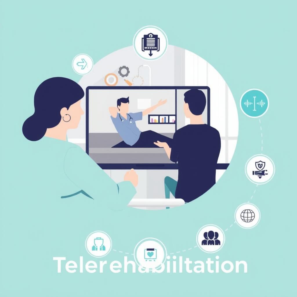 Telerehabilitation is a modern healthcare approach that enhances physical therapy and rehabilitation services through digital platforms