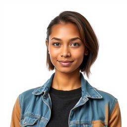 A high-quality portrait of a person with a neutral expression