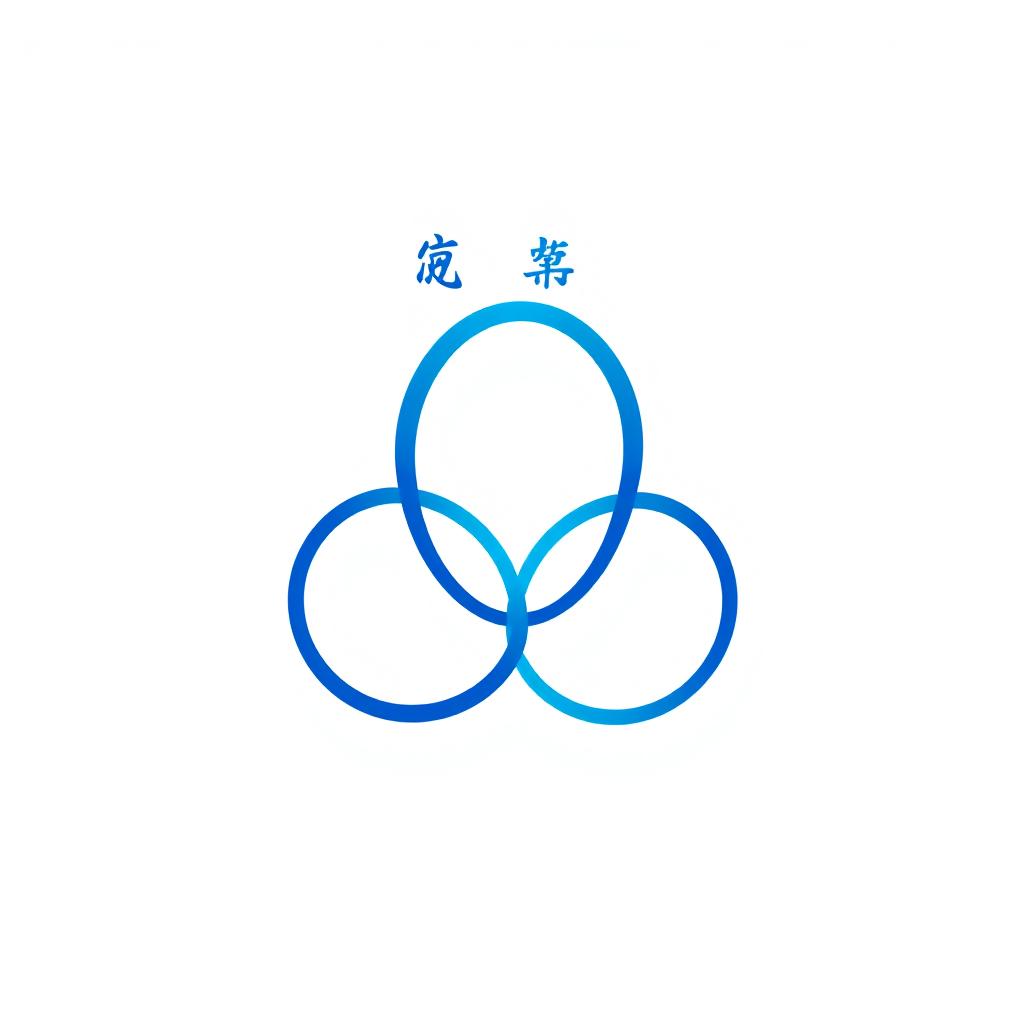 A vibrant blue logo featuring three interconnected circles, representing unity and strength