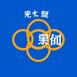 A vibrant blue logo featuring three interconnected circles, representing unity and strength