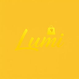 A logo design for a company named 'Lumi' featuring a globally inspired theme suitable for an online shopping platform