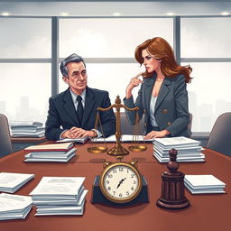 An illustrative book cover design that conveys the theme of 'Contract Dispute in Government Procurement'