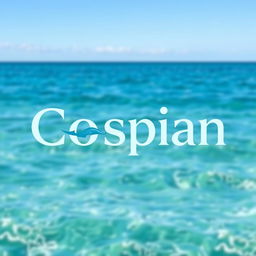 A logo design featuring the name 'Cospian' prominently placed in the center