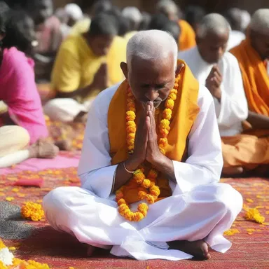 The devotees fasted for days and prayed, and accordingly, their wishes were fulfilled.
