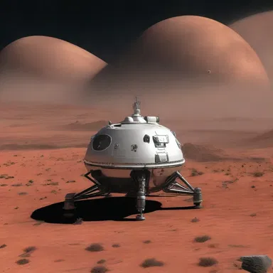 The spacecraft's engines malfunctioned, and accordingly, the crew found themselves stranded on a distant planet.