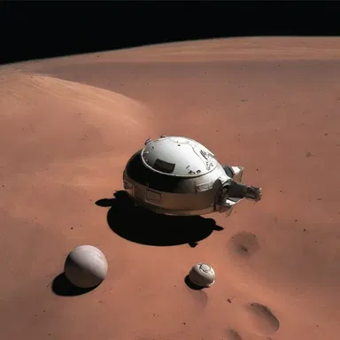 The spacecraft's engines malfunctioned, and accordingly, the crew found themselves stranded on a distant planet.