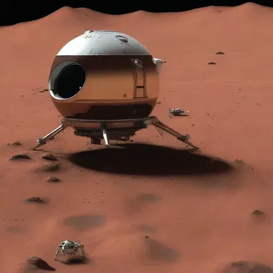 The spacecraft's engines malfunctioned, and accordingly, the crew found themselves stranded on a distant planet.